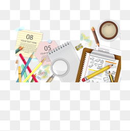 千庫(kù)網(wǎng)免費(fèi)文化辦公用品PNG圖片下載指南